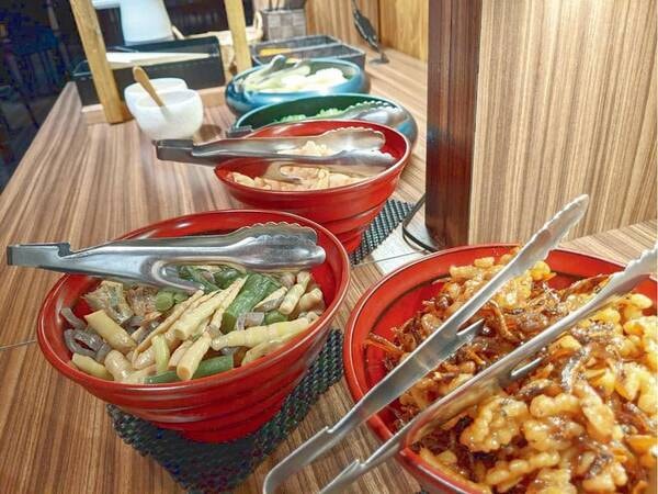 【朝食ビュッフェ】滋味深いお総菜もご用意