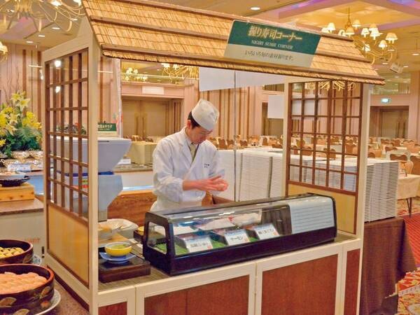 実演握り寿司/例