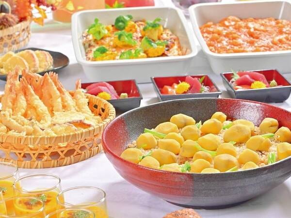 人気の夕朝食バイキングプラン:【バイキング/例】東北6県うまいものめぐりバイキング