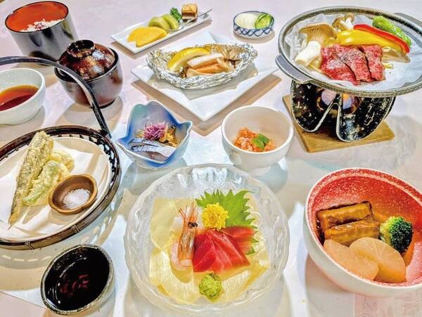 【季節の味覚満喫プラン/夕食例】当日の状況によりバイキングor和食膳※選択不可