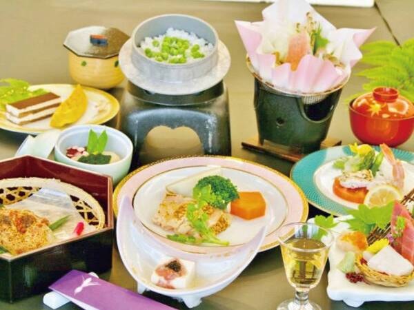 創作和食会席/夏の一例