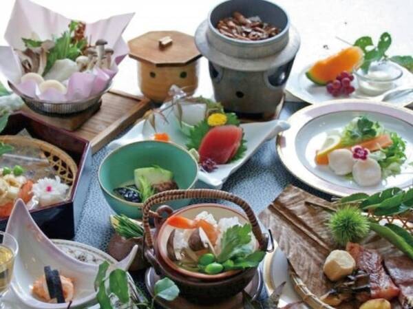 創作和食会席/秋の一例