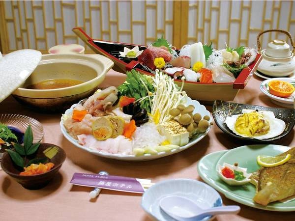 あんこう鍋&舟盛プラン/一例