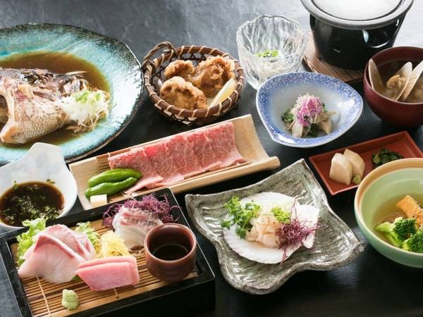 【夕食/例】旬の食材を取り入れた和会席