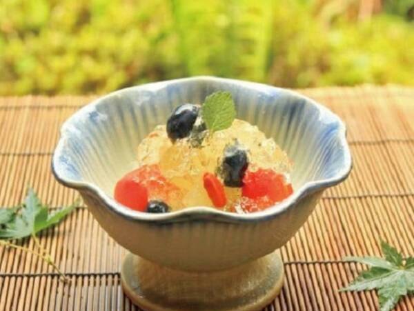 夕食/例　夏季限定のデザート
