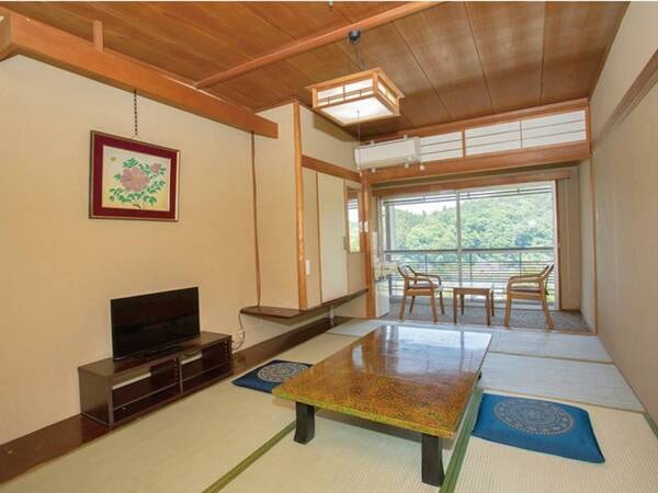 【本館和室7.5畳（アウトバス）／例】和室でのんびりと