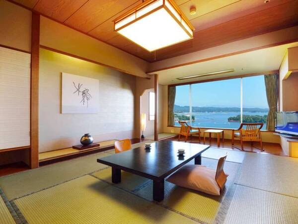 【海側/和室/例】全室オーシャンビューで松島湾が一望※階層のご指定は出来かねます