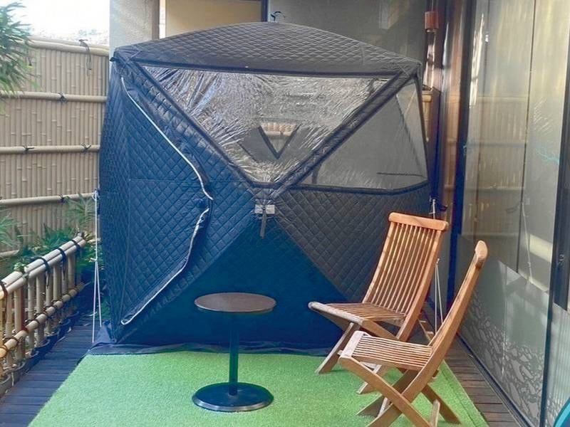 ■【温浴施設】癒しの里さらい■テントサウナ