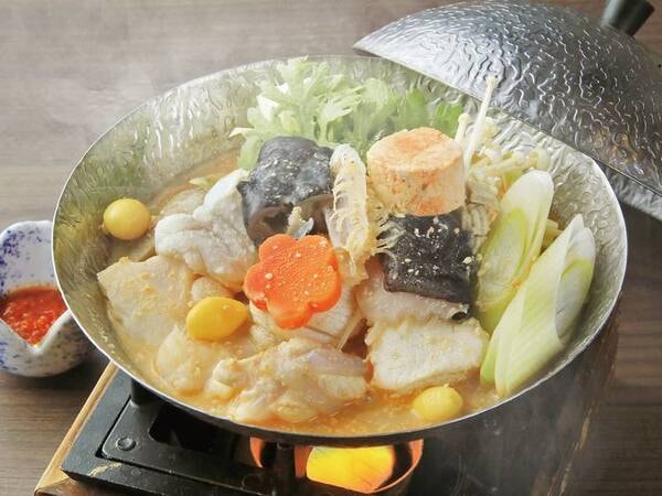 【あんこう鍋】期間限定の味を堪能　※一例