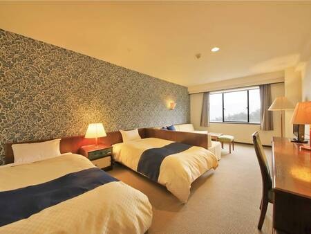 【スタンダードツイン】朝は柔らかな光が差し込みます　※一例