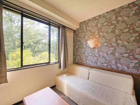 【エコノミーツイン】松林に面した洋室　※一例