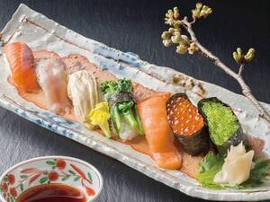 山と川の幸のにぎり/例