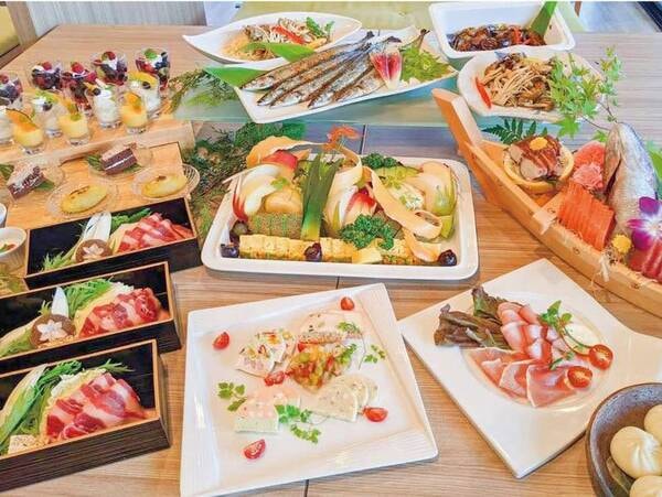 【夕食ビュッフェ/例】