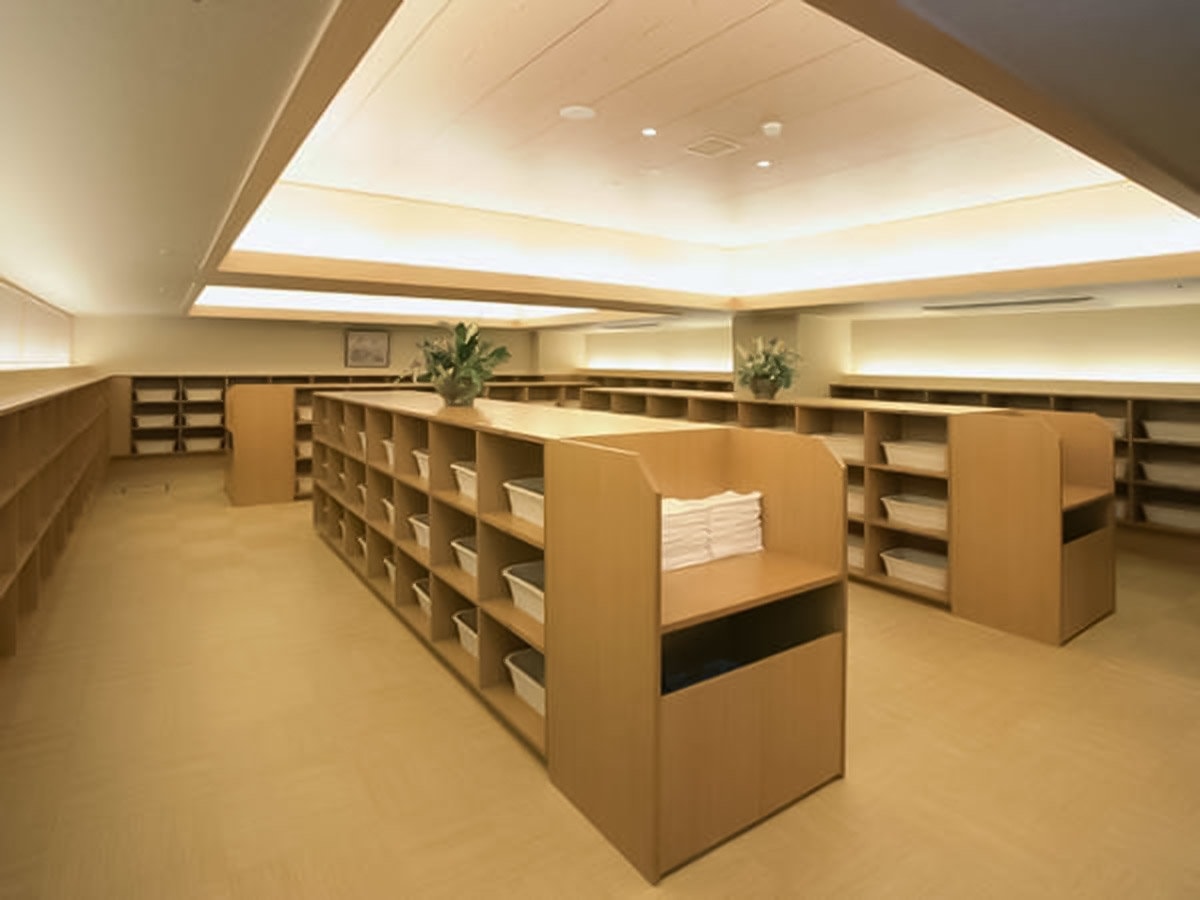 ゆったり脱衣所