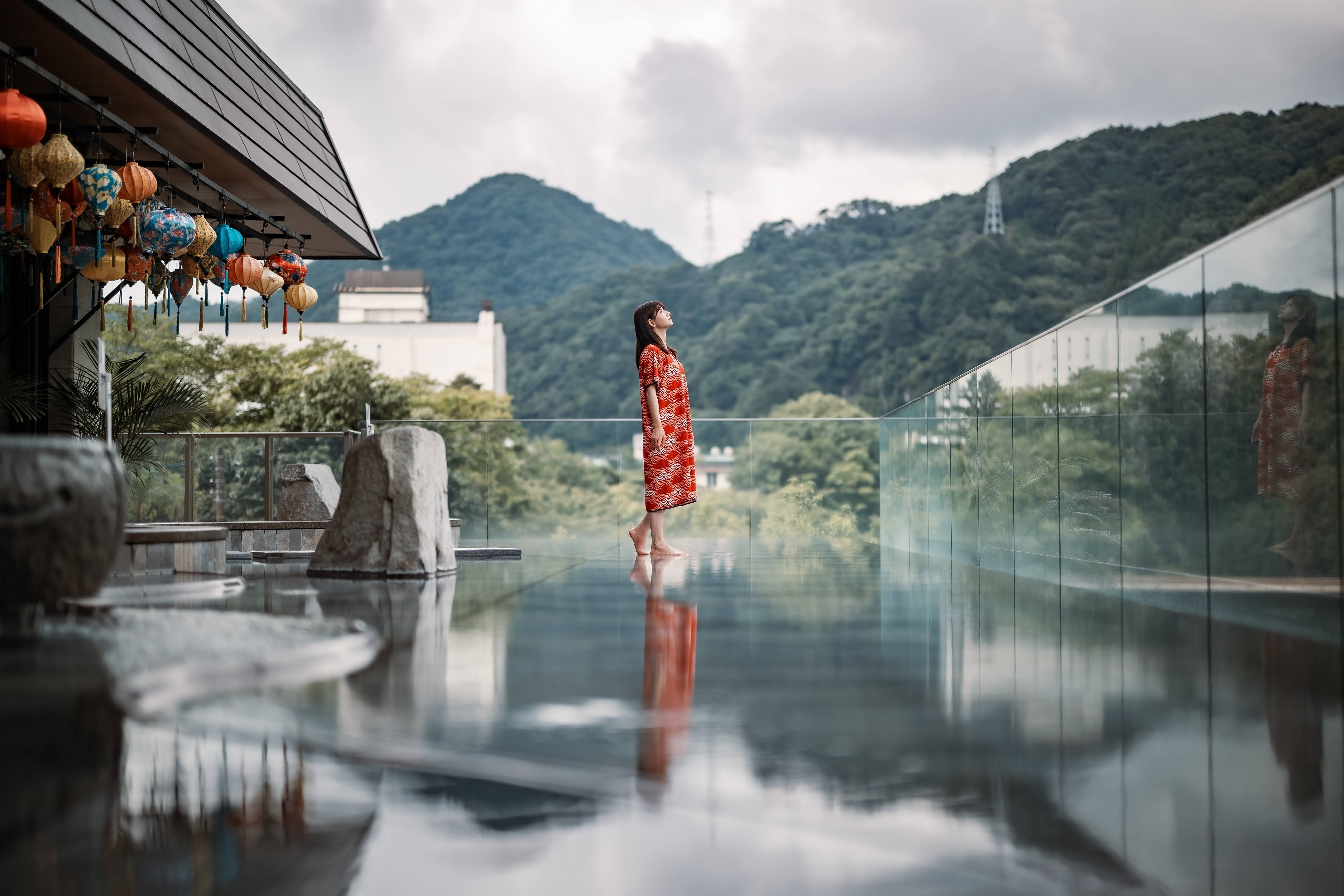 水盤テラス