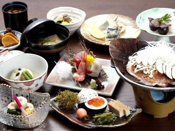 那須三元豚と創作会席/例