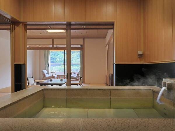 【和室】最上階・家族風呂付客室（例）