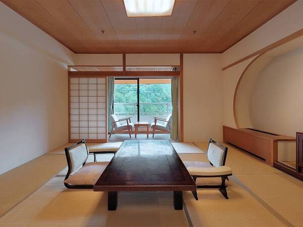 【和室】最上階・家族風呂付客室（例）