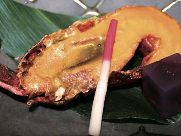 【伊勢海老黄金焼き付会席/例】