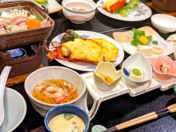 【伊勢海老黄金焼き付会席/例】