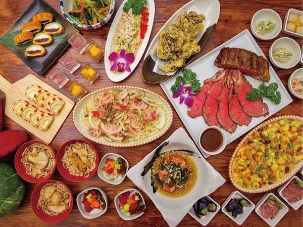【和洋中ブッフェ/例】地産食材も豊富な食べ放題
