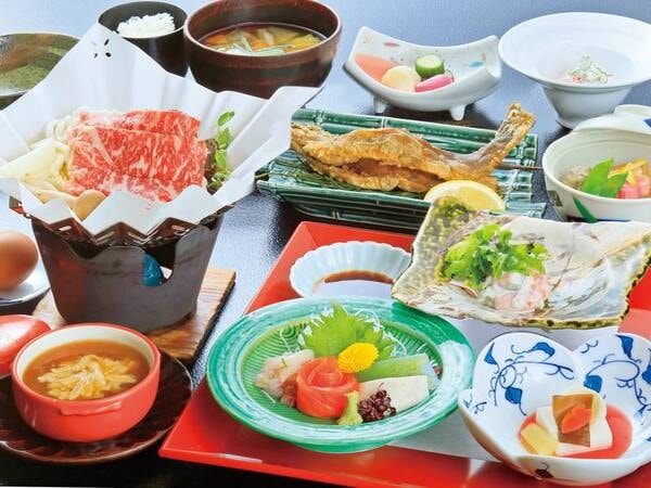 【貸切露天風呂付】上州牛&選べる岩魚料理/例