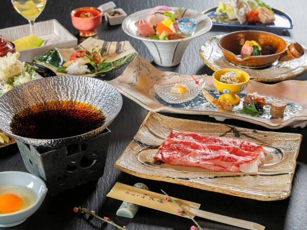 上州牛付和食膳/夕食例
