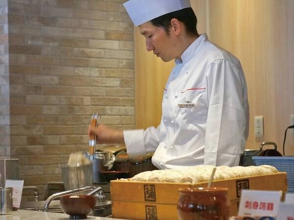 【朝食/例】地元の人気お蕎麦屋さんから仕入れてます