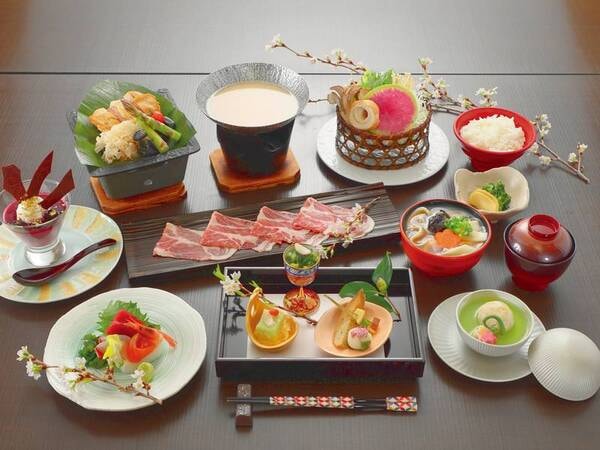 上州産ブランド豚会席/例