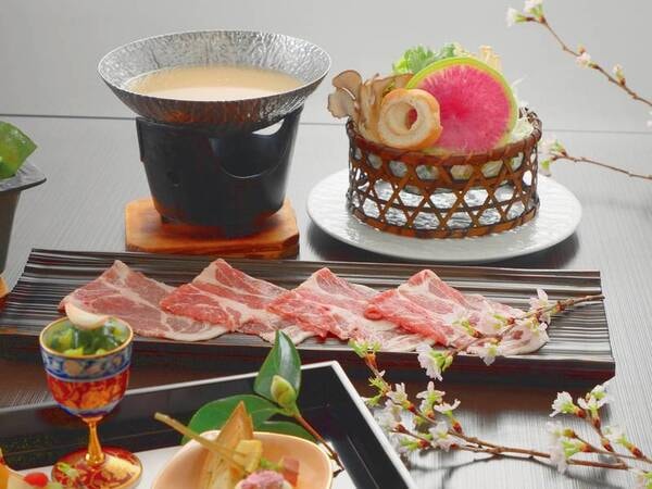 上州産ブランド豚会席/例