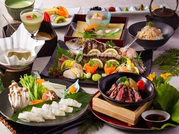 【爽快なうま味！】夏の美食会席プラン/例
