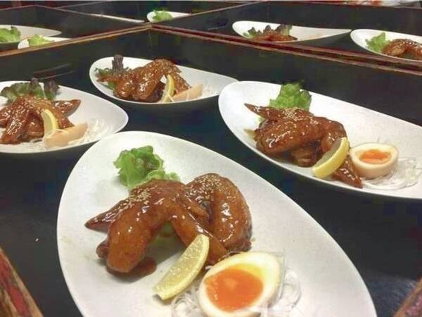 お肉と海鮮第3弾・自家製和風手羽先/例