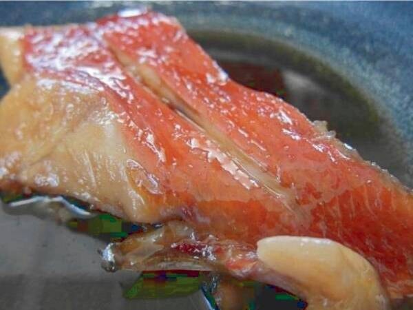 お肉と海鮮第5弾・黒毛和牛サーロイン/金目鯛の煮付例