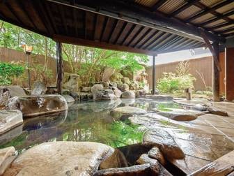 由布院いよとみ/露天風呂