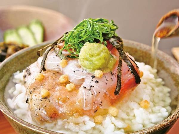 【夕食料理/例】鯛茶漬け