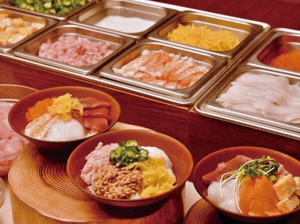【バイキング】海鮮のっけ丼/例