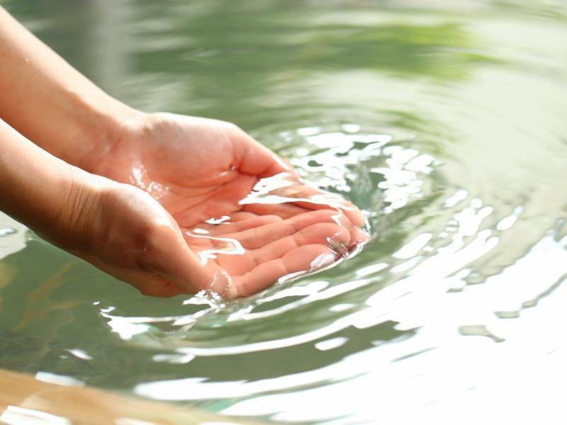 【風呂/例】ゆっくりと体の芯まで温まる