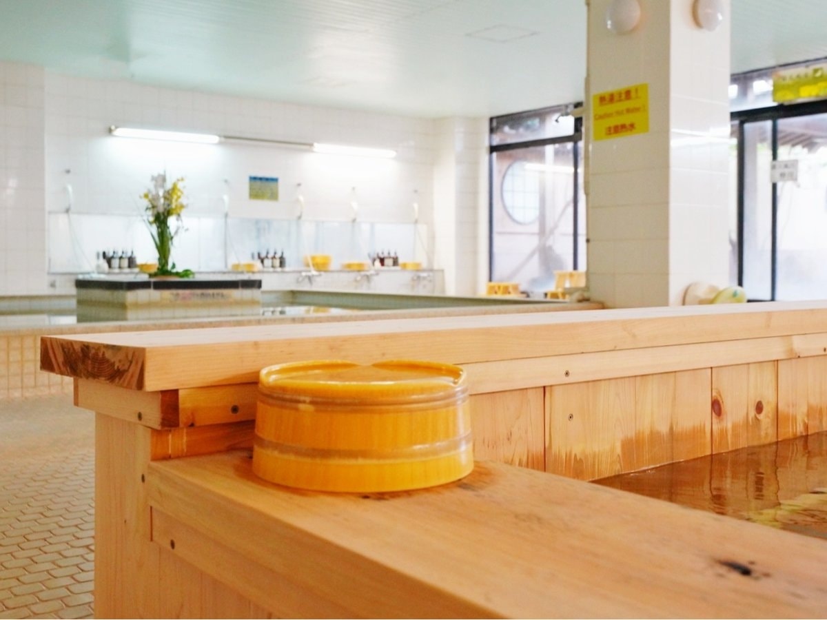 【檜風呂/例】日ごろの疲れをリニューアルした檜風呂で癒してください♪