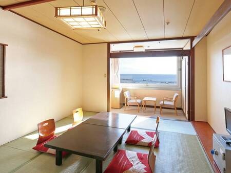 【10畳和室/例】全室より壮大な海を望む（禁煙）※窓開閉不可