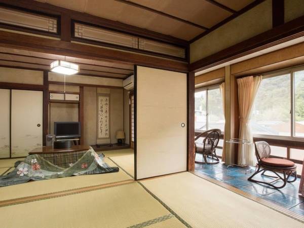 *【和室12畳】純和風の造りは、外国人観光客にも人気！