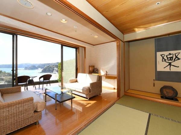 【客室/例】４階海側岩露天風呂付き特別室 【禁煙】