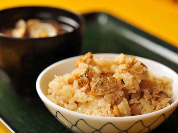 【朝食/例】木更津名物のあさりの焚き込みご飯