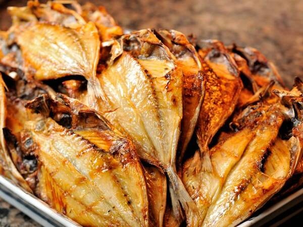 【朝食/例】木更津ならではの魚の干物