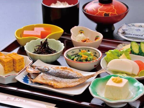 【朝食/例】素朴で落ち着く内容の朝食