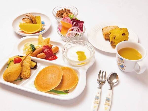 【朝食/例】お子様用の食器もご用意