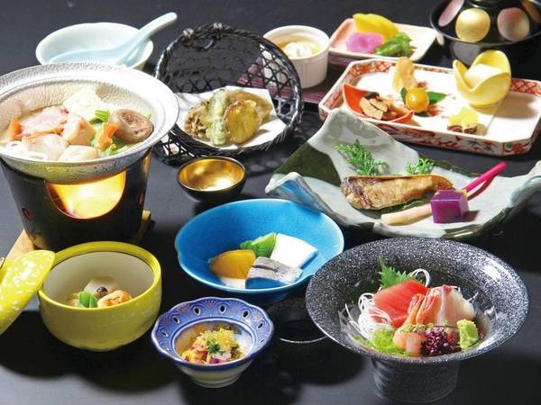 【季節の月替り会席/例】旬食材をふんだんに使ったこだわりの和会席