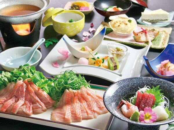24年4~5月春金目のしゃぶしゃぶ/例
