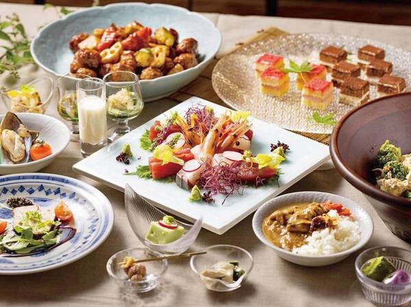 【夕食/例】美食和ブッフェ