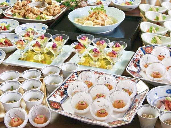 【夕食/例】美食和ブッフェ・23年6月中旬からスタート!