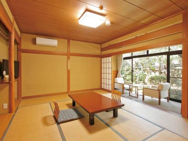 【温泉内風呂付和室/例】源泉100%かけ流しの温泉が楽しめる内風呂付の和室